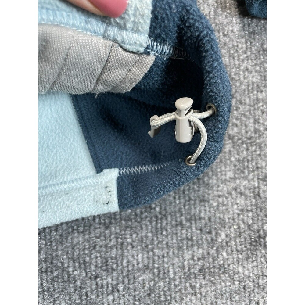 The North Face Jacket Women’s L Large Two Tone Blue Fleece Khumbu Full Zip - Picture 6 of 9